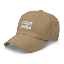Load image into Gallery viewer, Content Creator Unstructured Cap