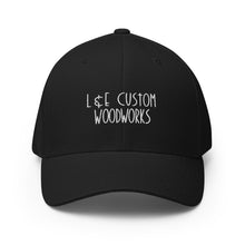 Load image into Gallery viewer, L & E Custom Woodworks Flexfit Twill Cap