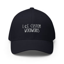 Load image into Gallery viewer, L & E Custom Woodworks Flexfit Twill Cap