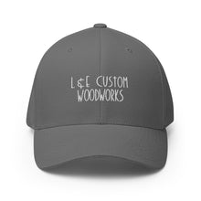 Load image into Gallery viewer, L & E Custom Woodworks Flexfit Twill Cap