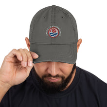 Load image into Gallery viewer, Distressed Dad Hat Embroidered Logo