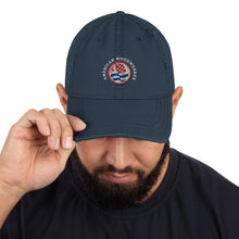 Load image into Gallery viewer, Distressed Dad Hat Embroidered Logo