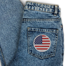 Load image into Gallery viewer, American Flag Embroidered Patch