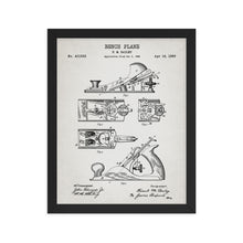 Load image into Gallery viewer, Bench Plane Patent Framed Poster