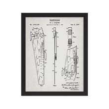 Load image into Gallery viewer, Hand Saw Patent Framed Poster