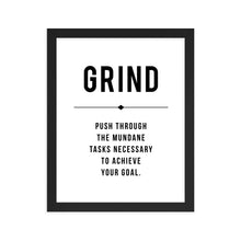 Load image into Gallery viewer, GRIND Framed Poster