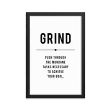 Load image into Gallery viewer, GRIND Framed Poster