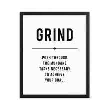 Load image into Gallery viewer, GRIND Framed Poster