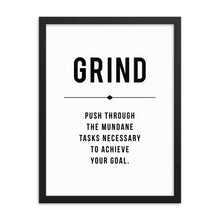 Load image into Gallery viewer, GRIND Framed Poster