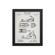 Load image into Gallery viewer, Bench Plane Patent Framed Poster