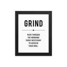 Load image into Gallery viewer, GRIND Framed Poster