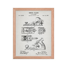 Load image into Gallery viewer, Bench Plane Patent Framed Poster