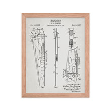 Load image into Gallery viewer, Hand Saw Patent Framed Poster