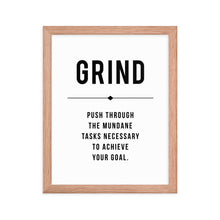 Load image into Gallery viewer, GRIND Framed Poster