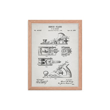 Load image into Gallery viewer, Bench Plane Patent Framed Poster