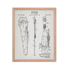 Load image into Gallery viewer, Hand Saw Patent Framed Poster