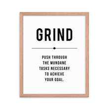 Load image into Gallery viewer, GRIND Framed Poster