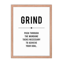 Load image into Gallery viewer, GRIND Framed Poster