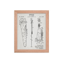 Load image into Gallery viewer, Hand Saw Patent Framed Poster