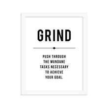 Load image into Gallery viewer, GRIND Framed Poster