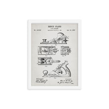 Load image into Gallery viewer, Bench Plane Patent Framed Poster