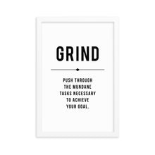 Load image into Gallery viewer, GRIND Framed Poster