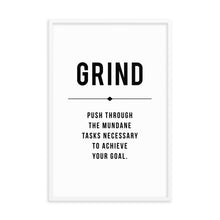 Load image into Gallery viewer, GRIND Framed Poster