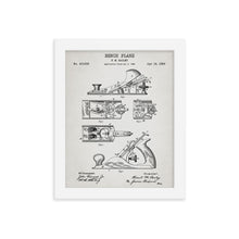 Load image into Gallery viewer, Bench Plane Patent Framed Poster