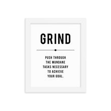 Load image into Gallery viewer, GRIND Framed Poster