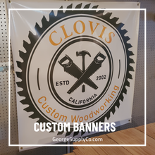 Load image into Gallery viewer, Custom Vinyl Banners – Full Color, Heavy Duty, Made to Last