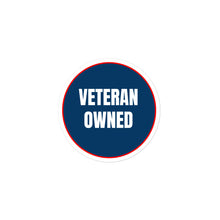 Load image into Gallery viewer, Veteran Owned Sticker