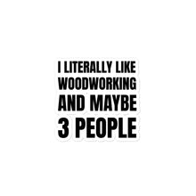 Load image into Gallery viewer, I LIke 3 People sticker