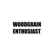 Load image into Gallery viewer, Woodgrain Enthusiast Sticker