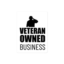 Load image into Gallery viewer, Veteran Owned Sticker