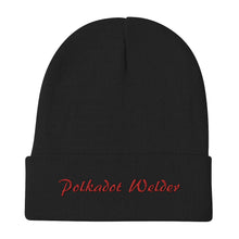 Load image into Gallery viewer, Polkadot Welder Embroidered Beanie