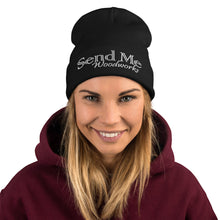 Load image into Gallery viewer, Send Me Woodworks Embroidered Beanie