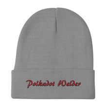 Load image into Gallery viewer, Polkadot Welder Embroidered Beanie