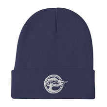 Load image into Gallery viewer, Beyond the Grain Embroidered Beanie