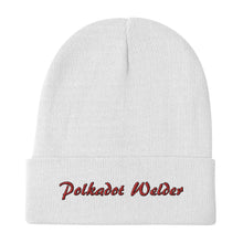 Load image into Gallery viewer, Polkadot Welder Embroidered Beanie