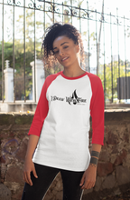 Load image into Gallery viewer, I Draw With Fire 3/4 Sleeve Raglan T-Shirt