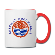 Load image into Gallery viewer, Contrasting Handle Coffee Mug - white/red