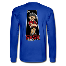Load image into Gallery viewer, Sask Long Sleeve T-Shirt - royal blue