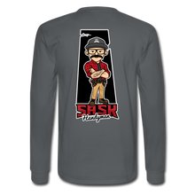 Load image into Gallery viewer, Sask Long Sleeve T-Shirt - charcoal