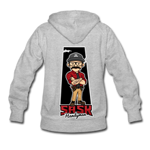 Load image into Gallery viewer, Sask Women's Hoodie - heather gray