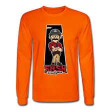 Load image into Gallery viewer, Sask Hi Viz Long Sleeve T-Shirt - orange