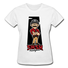 Load image into Gallery viewer, Sask Ladies T-Shirt - white