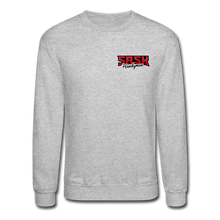 Load image into Gallery viewer, Sask Sweatshirt (front and back logos) - heather gray