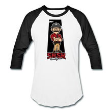 Load image into Gallery viewer, Sask Baseball T-Shirt - white/black