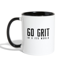 Load image into Gallery viewer, 60 GRIT Contrast Coffee Mug - white/black