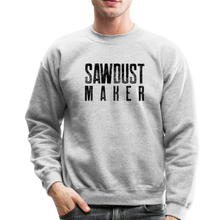 Load image into Gallery viewer, Sawdust Maker Crewneck Sweatshirt - heather gray
